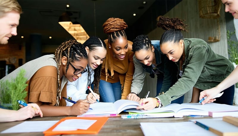 Guidance and Growth team collaborating with a charity organization. Guidance and Growth team collaborating with a charity organization.