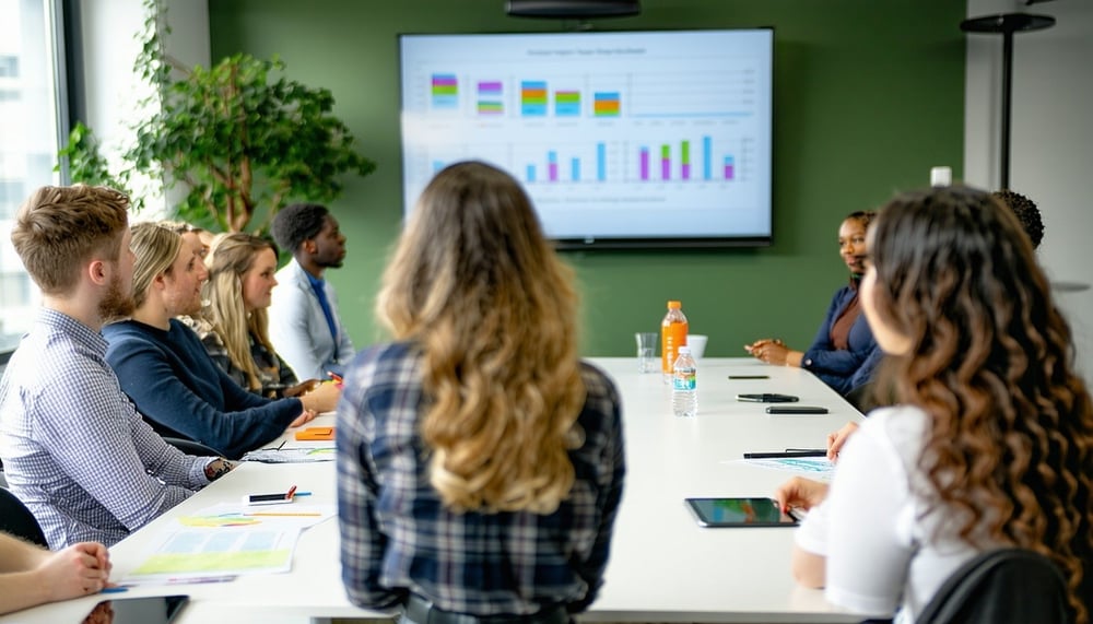 Charitable organization meeting for strategic planning Charitable organization meeting for strategic planning